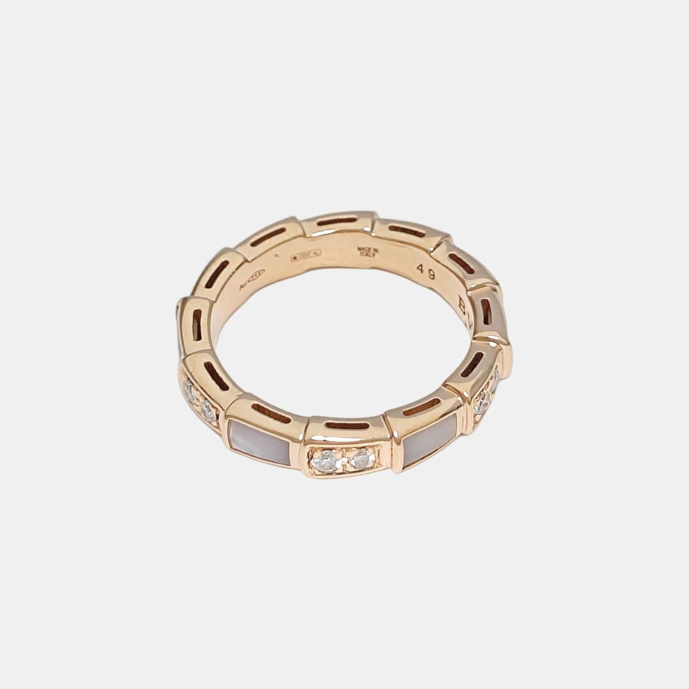 SERPENTI 18k Rose Gold Ring EU 49