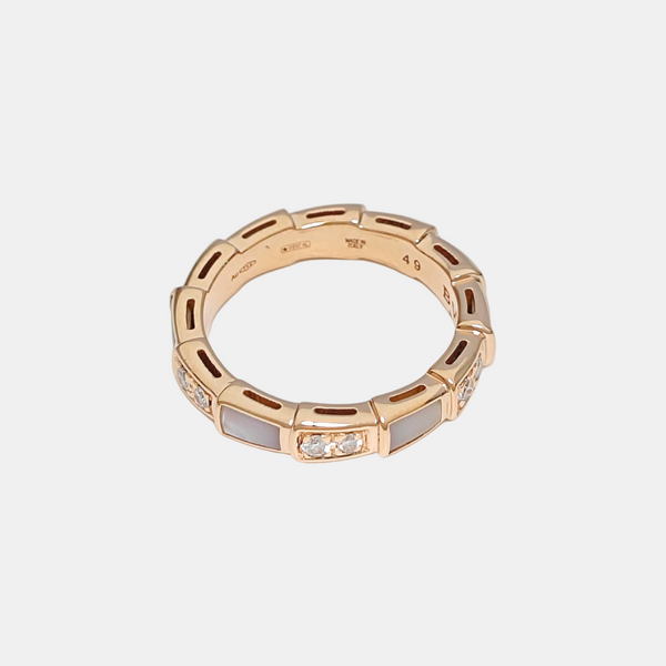 SERPENTI 18k Rose Gold Ring EU 49