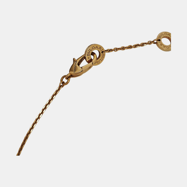 DIVAS' DREAM 18k Rose Gold Blue Necklace