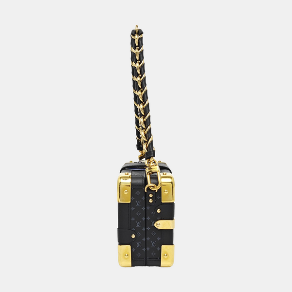 PETITE MALLE Calfskin Black