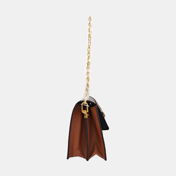 DAUPHINE MM Monogram Coated Canvas Brown