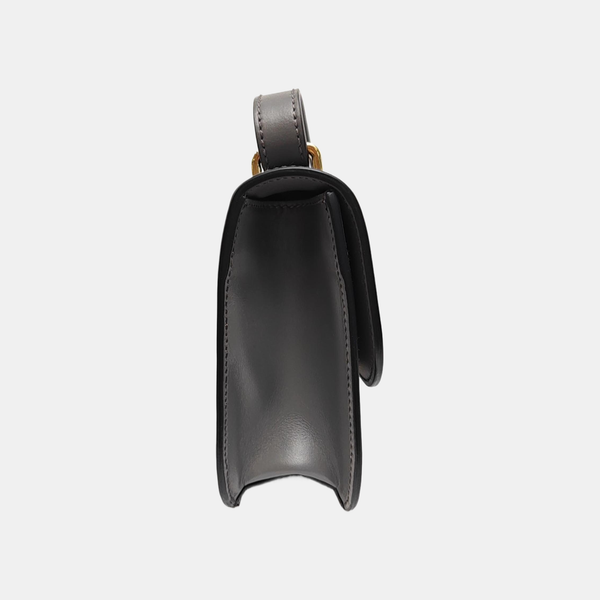 Calfskin Crossbody Bag Gray