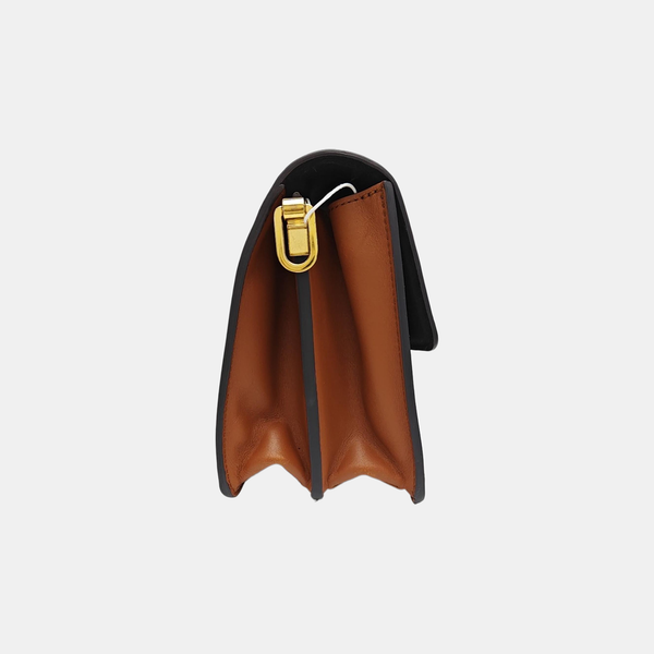 DAUPHINE MM Monogram Coated Canvas Brown