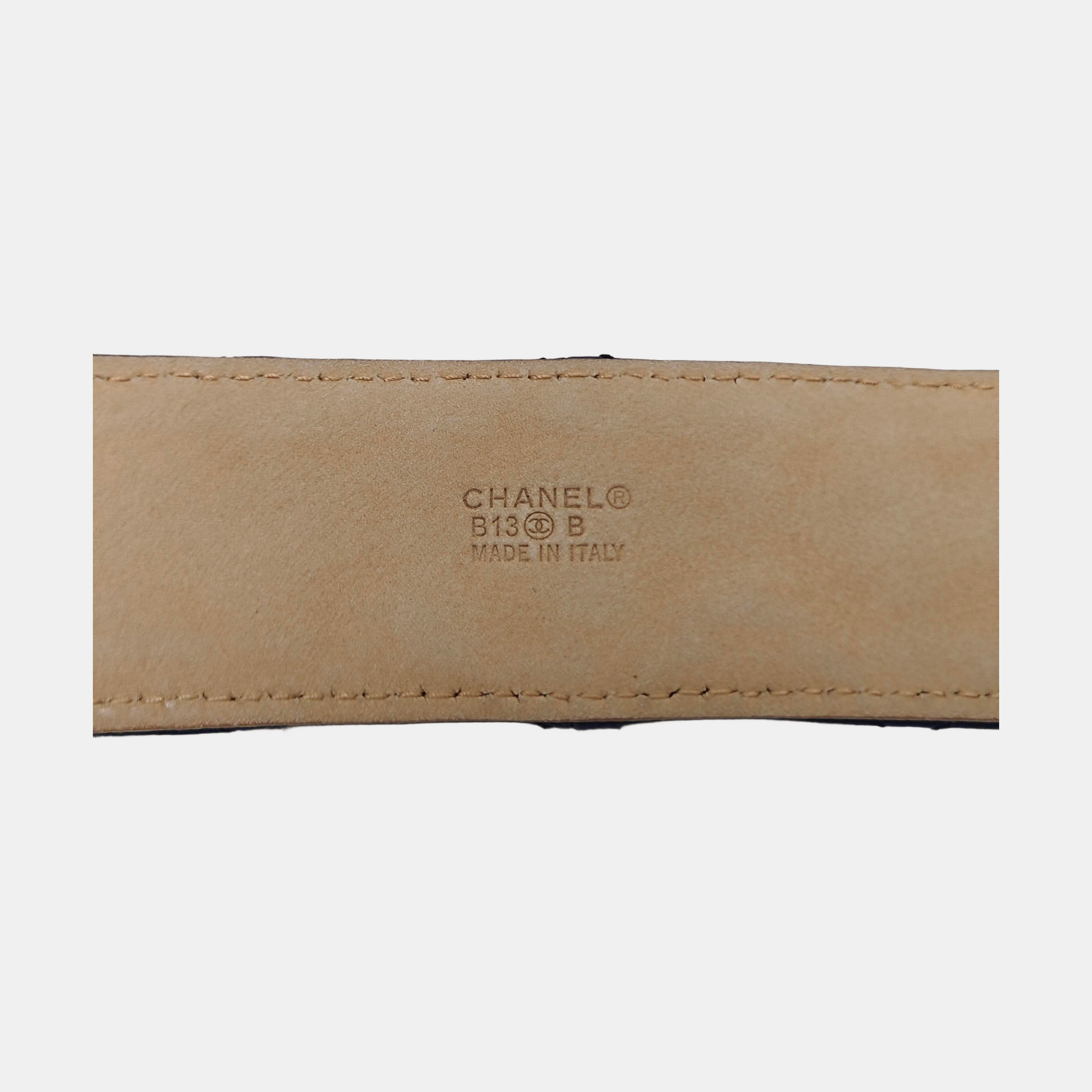 Leather Belt Blue