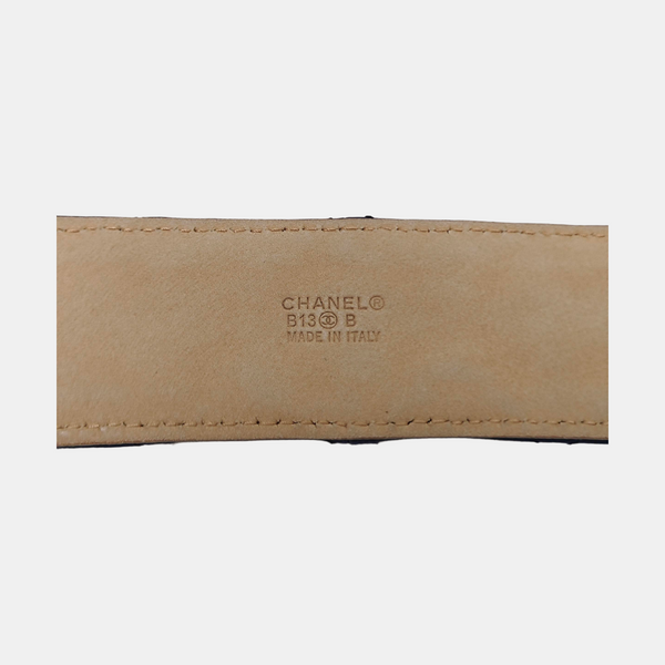 Leather Belt Blue