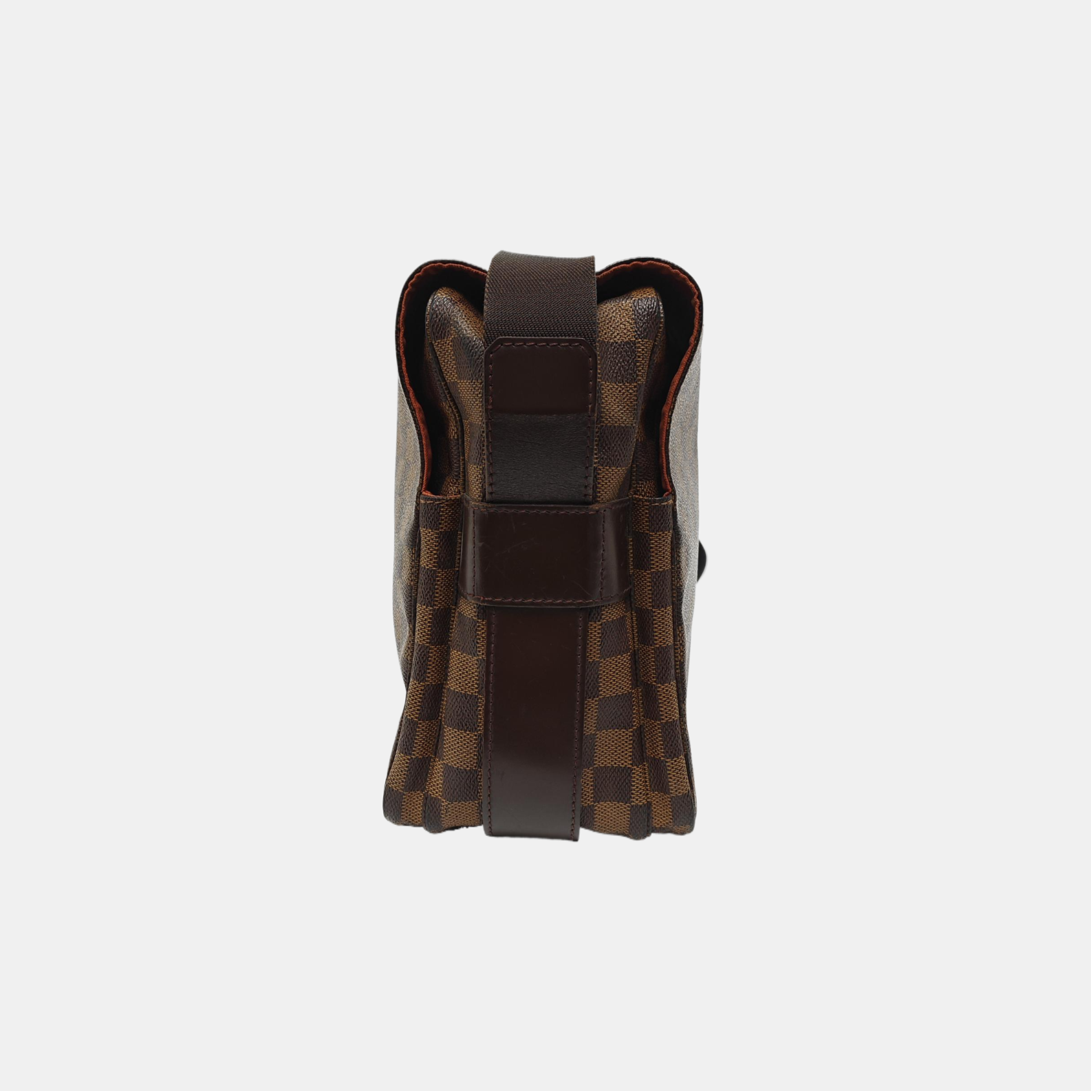 DISTRICT MM Damier Ebene Coated Canvas Brown