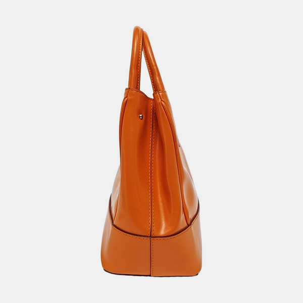 Calfskin Shoulder Bag Orange