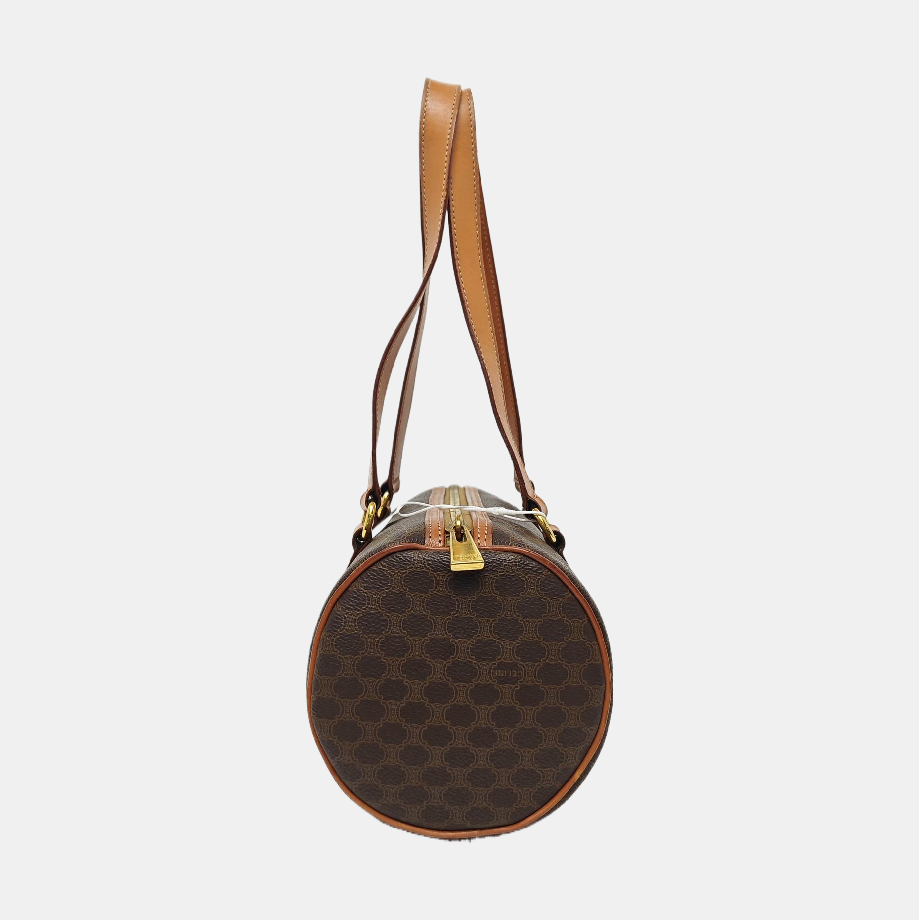 MACADAM BOSTON Coated Canvas Brown