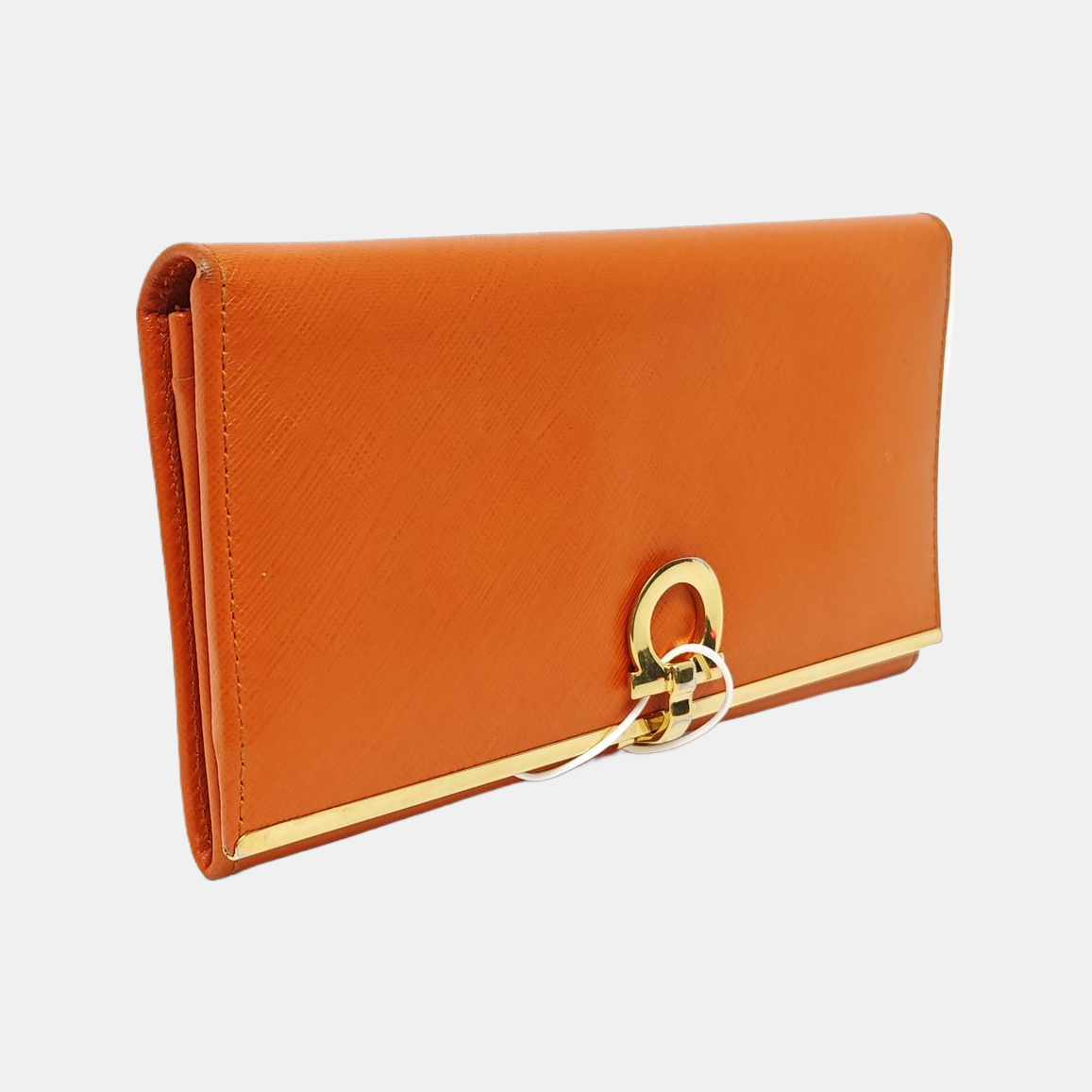 Gancini Calfskin Orange