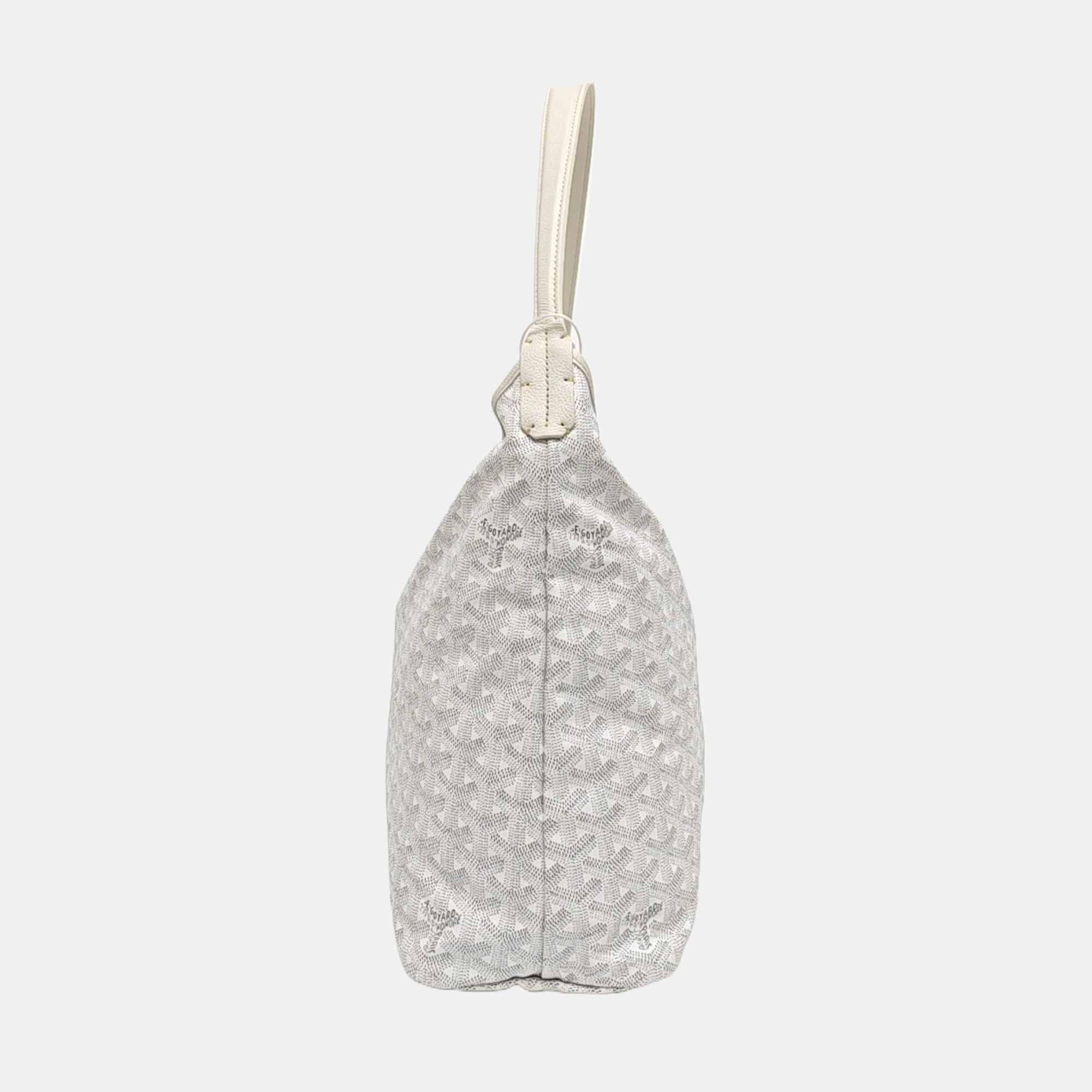 Hobo Coated Canvas White