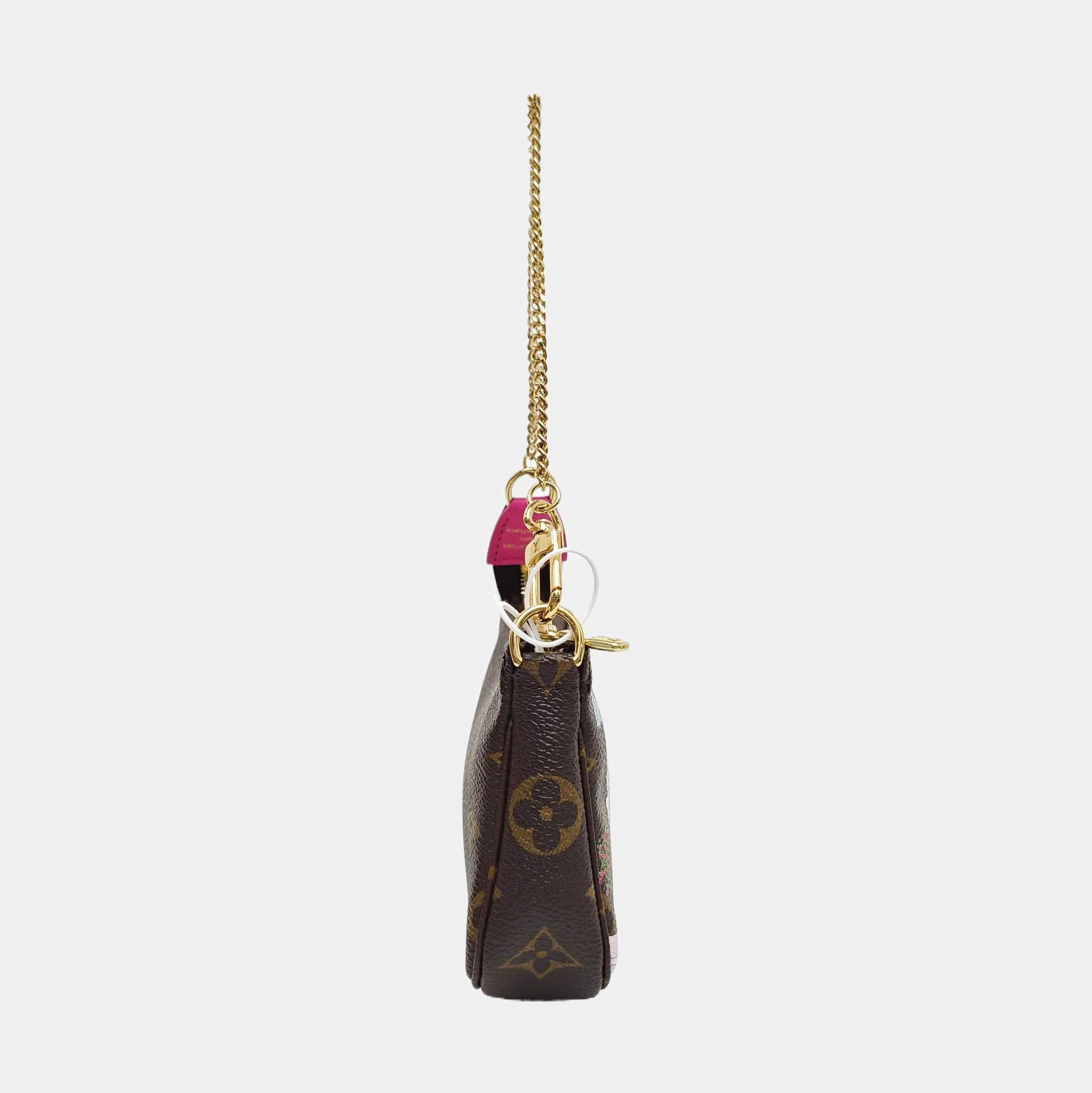 ACCESSOIRES Mini Monogram Coated Canvas Brown