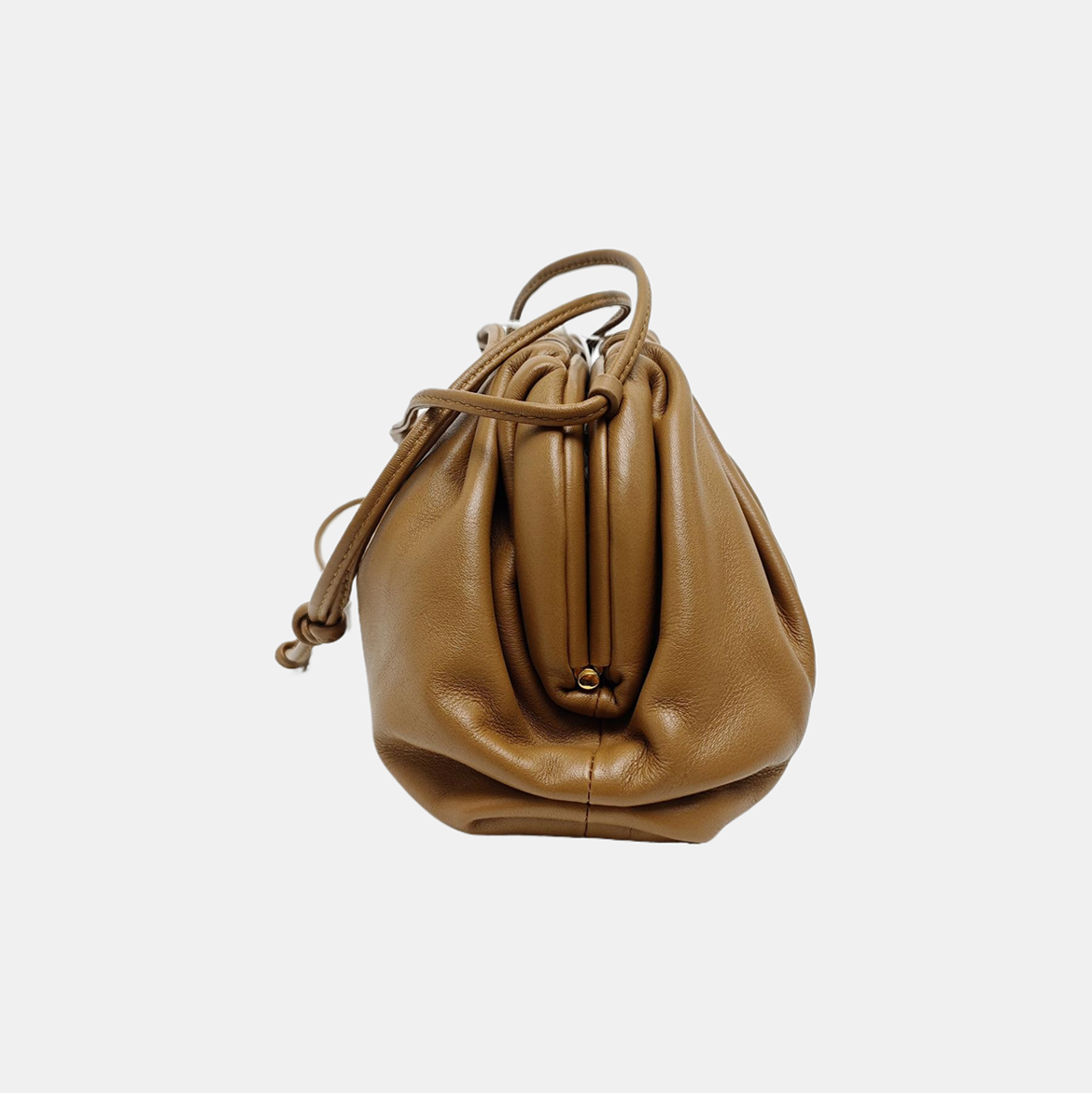 The Pouch Mini Calfskin Brown