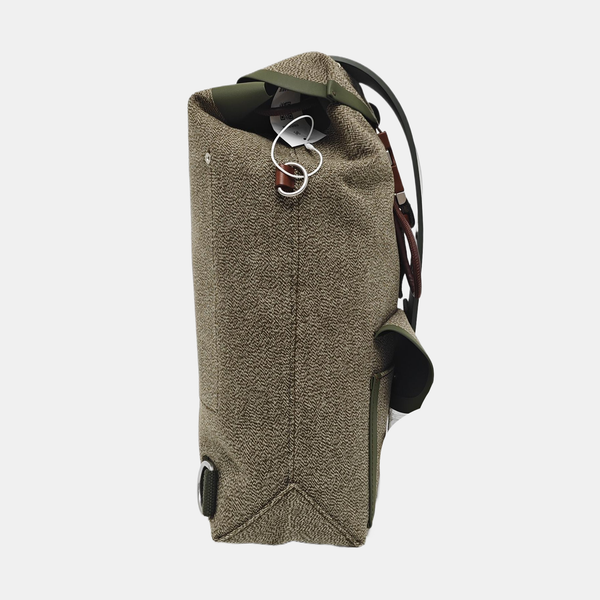 Fabric Crossbody Bag Green