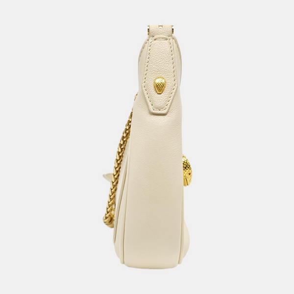 SERPENTI ELLIPSE Calfskin White