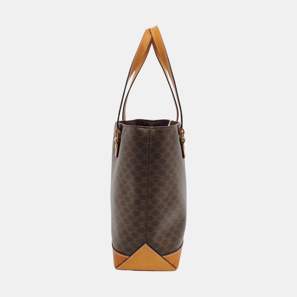 MACADAM TOTE Coated Canvas Brown