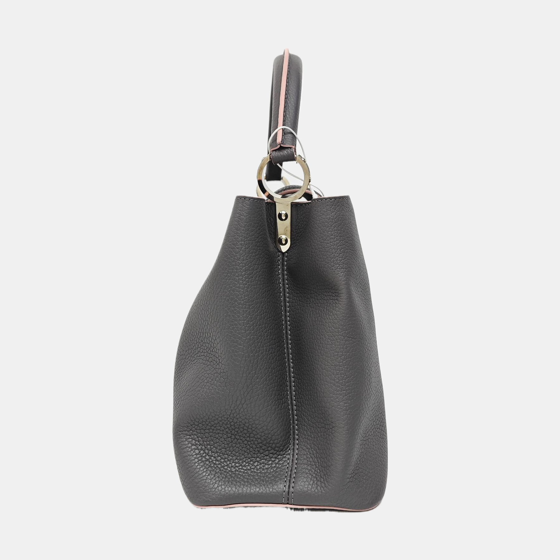 CAPUCINES GM Calfskin Gray