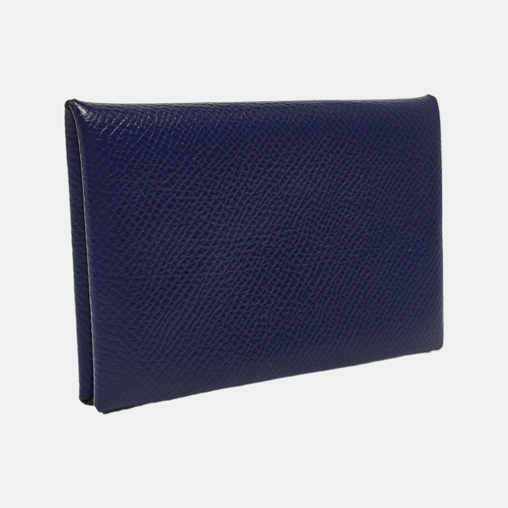 Epsom Card Holder Blue