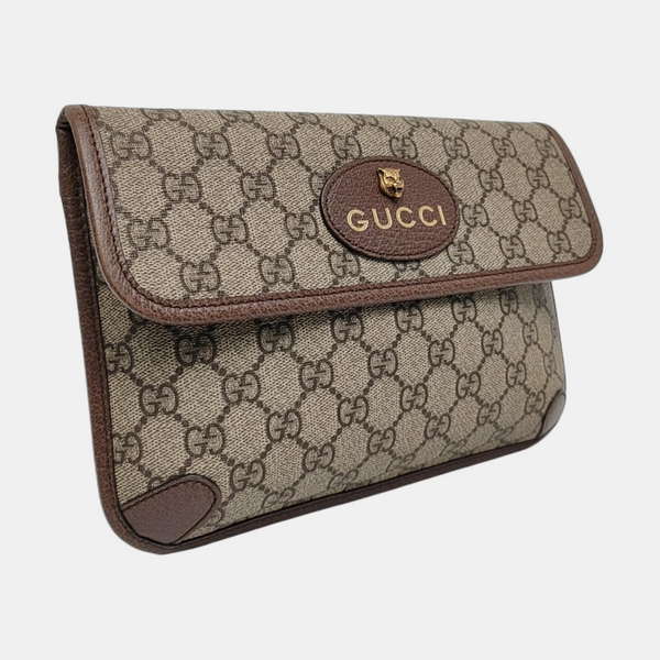 Neo Vintage Monogram Coated Canvas Beige