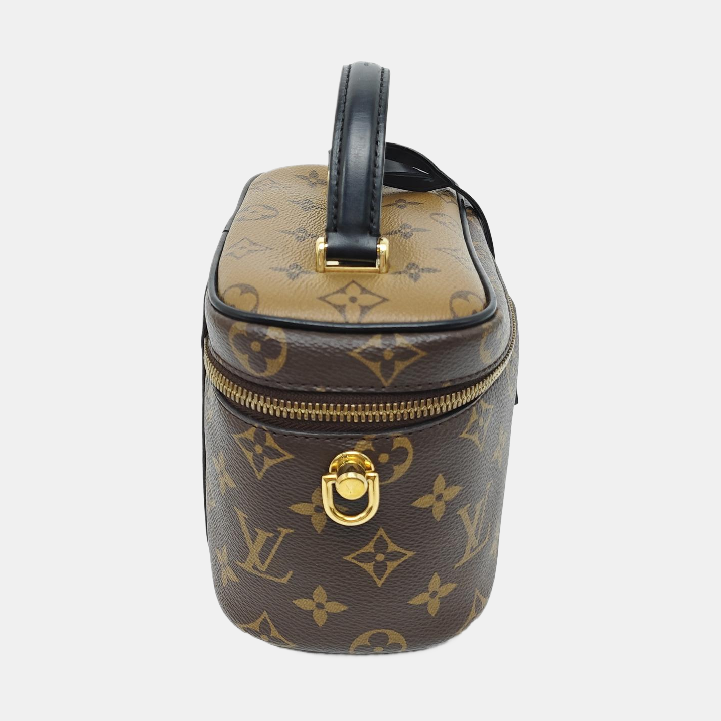 PHONE BOX Monogram Coated Canvas Brown