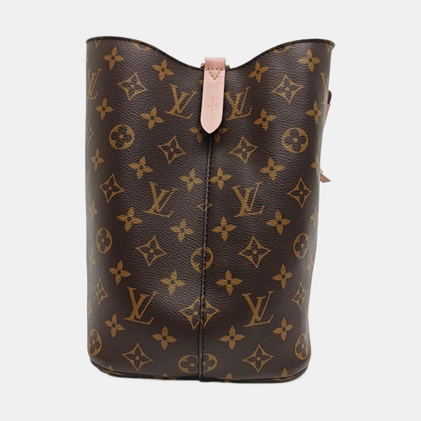 NÉONOÉ MM Monogram Coated Canvas Brown
