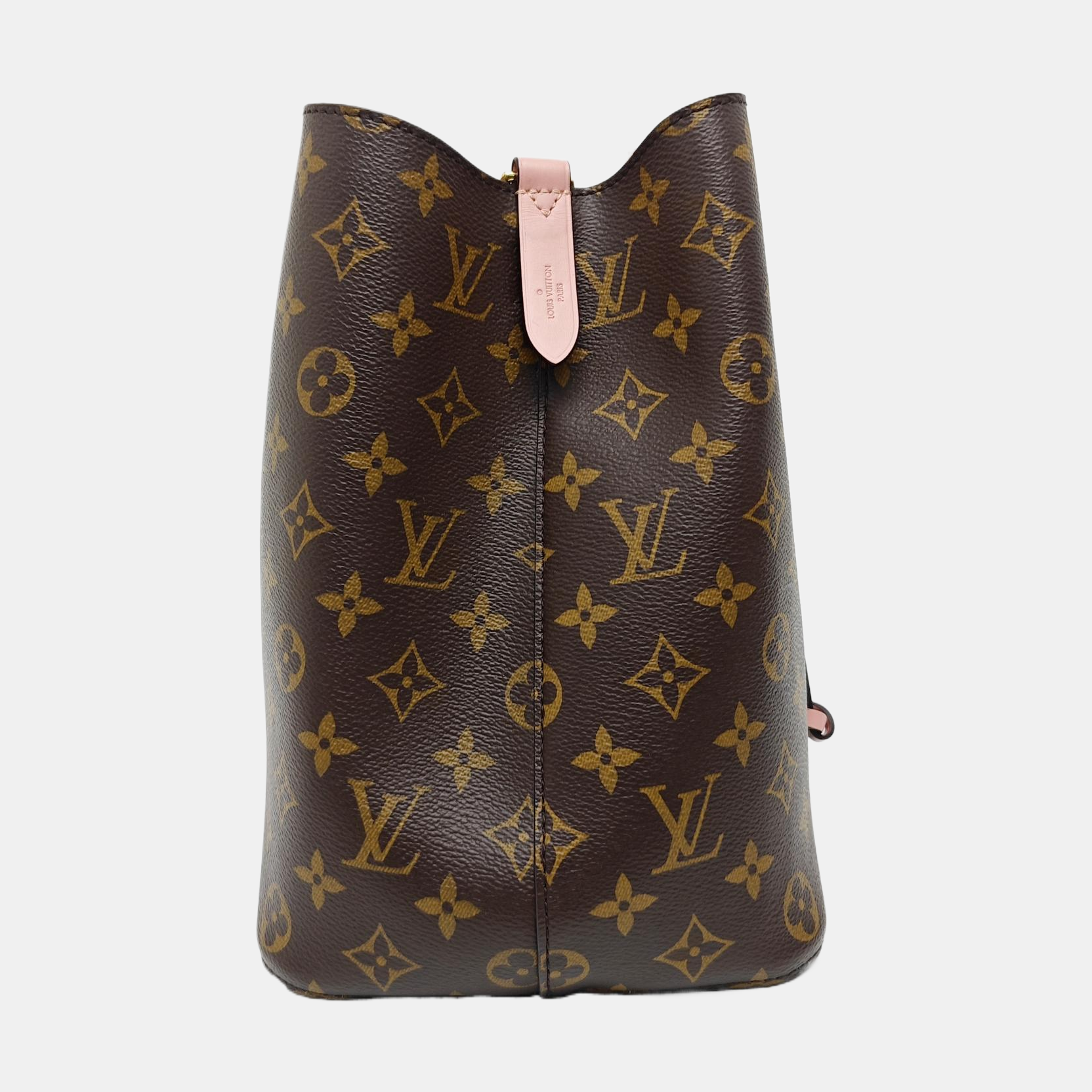 NÉONOÉ MM Monogram Coated Canvas Brown