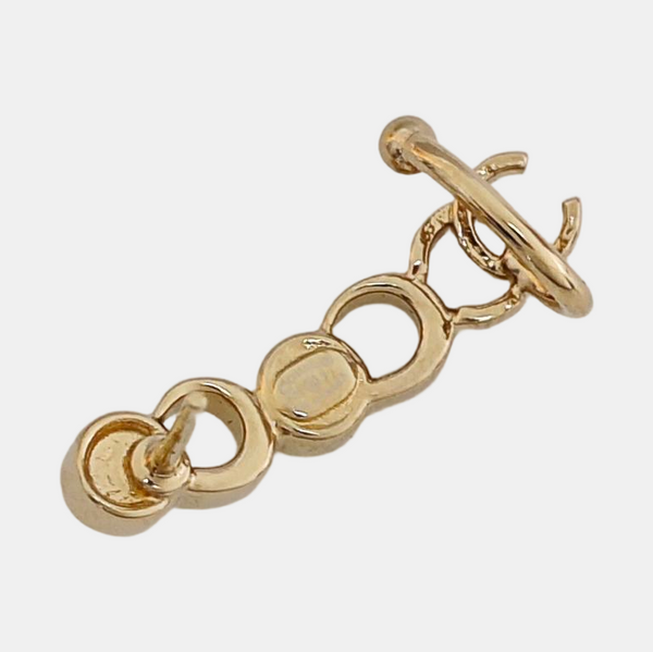 Metal Gold Stud Earrings
