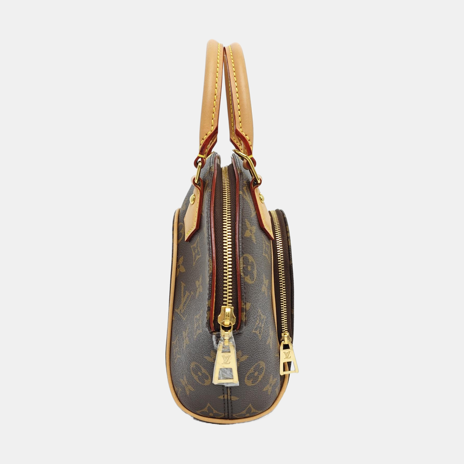 ELLIPSE Monogram Coated Canvas Brown