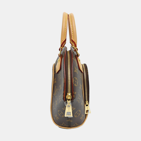 ELLIPSE Monogram Coated Canvas Brown