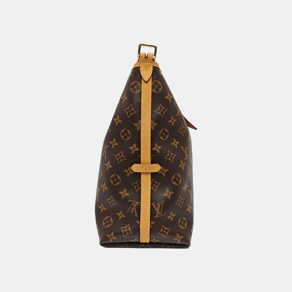 CARRYALL MM Monogram Coated Canvas Brown