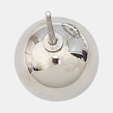 Metal Silver Stud Earrings