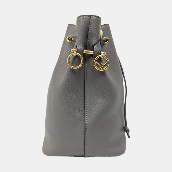 Mon Tresor Small Calfskin Gray