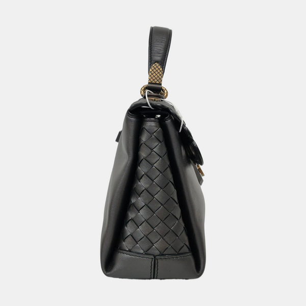 Piazza Small Lambskin Gray