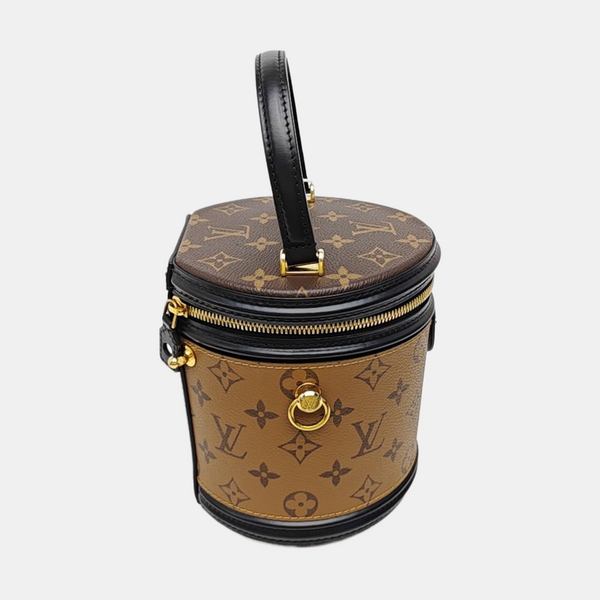 CANNES PM Monogram Coated Canvas Brown