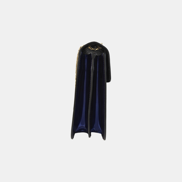 SERPENTI FOREVER Medium Patent Leather Blue