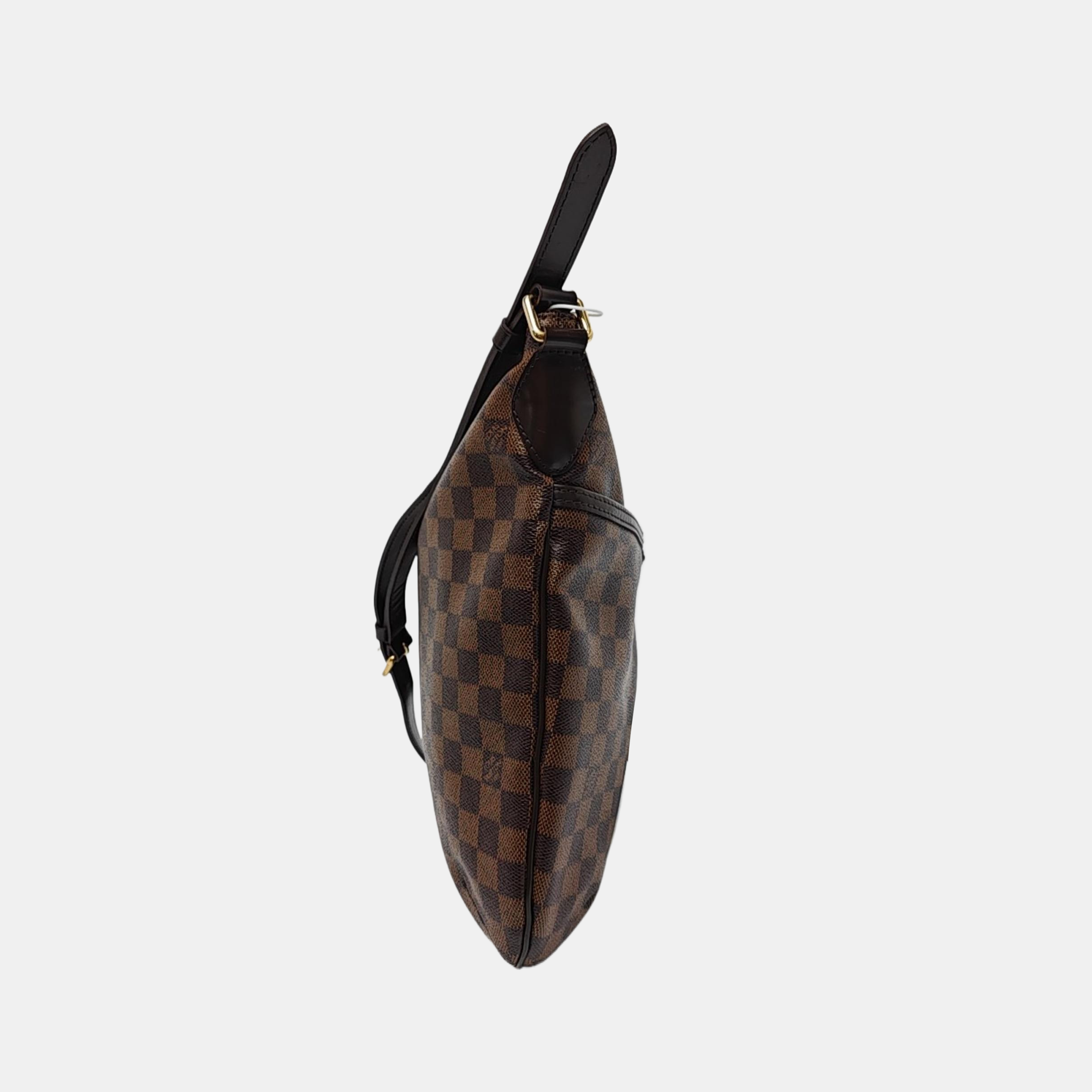BLOOMSBURY PM Damier Ebene Coated Canvas Brown