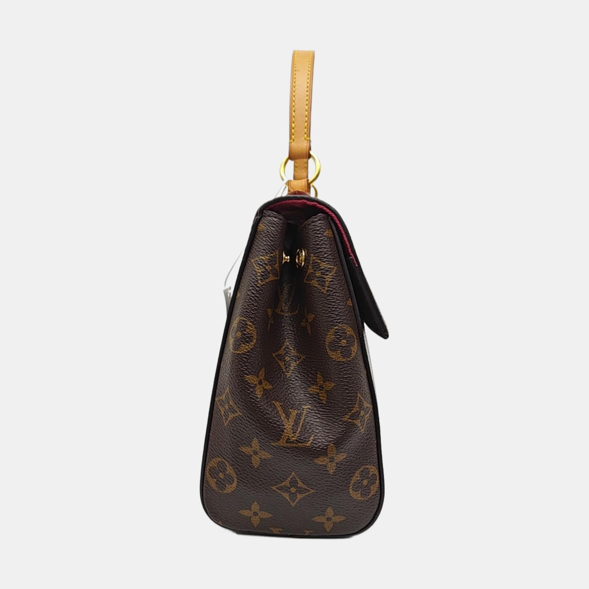 CLUNY PM Monogram Coated Canvas Brown