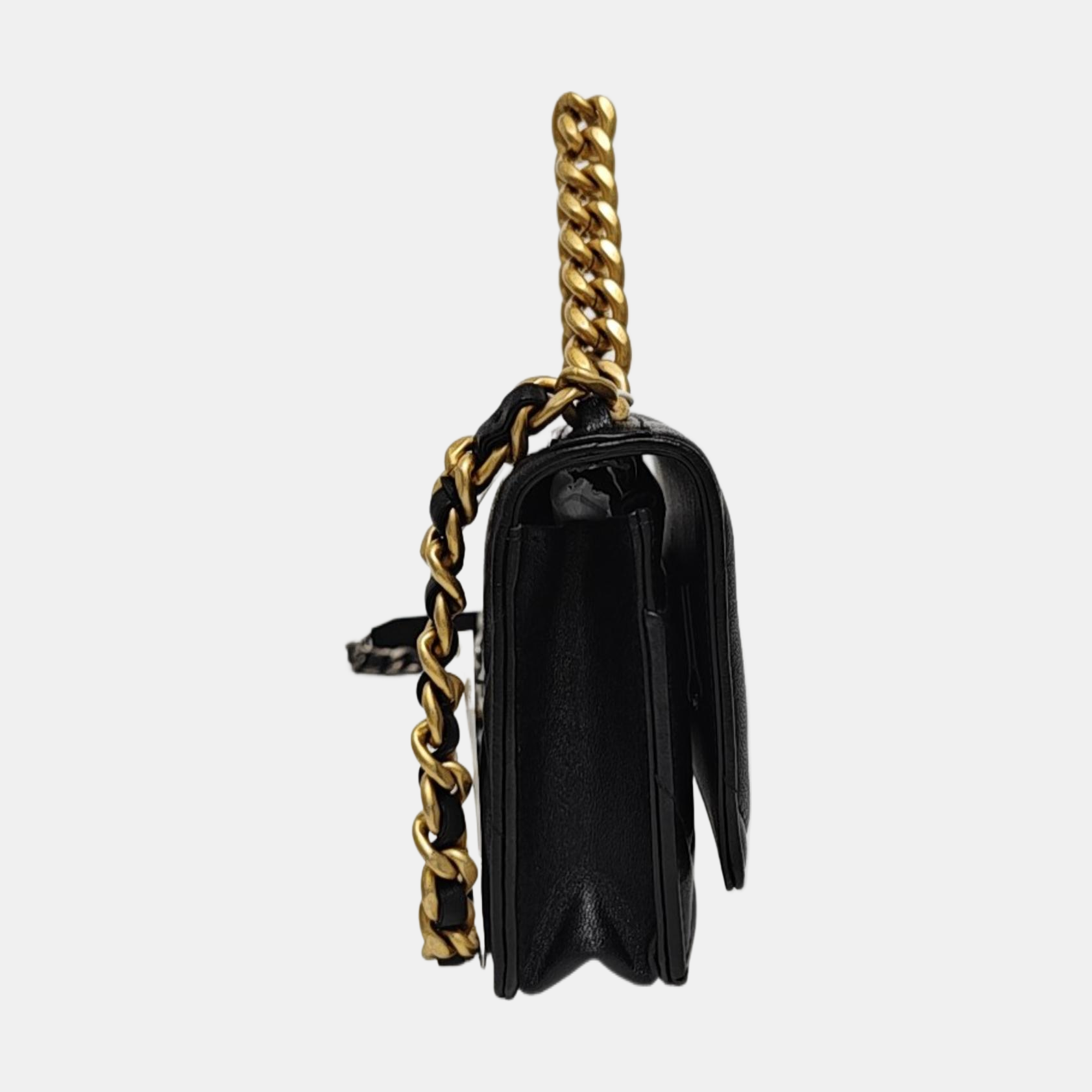 CHANEL 19 WOC Quilted Lambskin Black