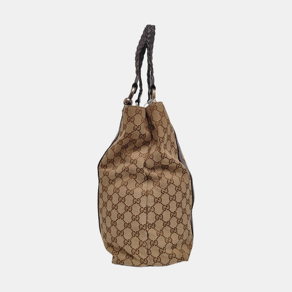 Authenticated pre-owned  Bamboo 1947 Monogram Canvas Beige - Tote Bag at Looply