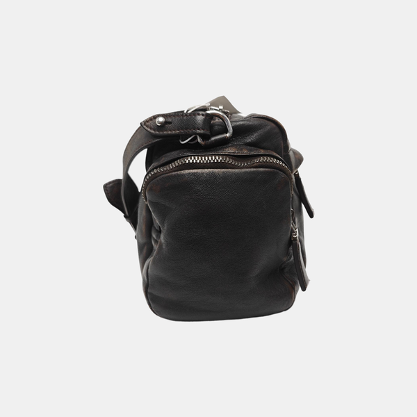 Calfskin Shoulder Bag Brown
