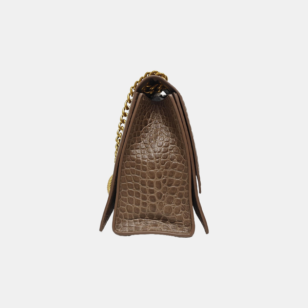 Crush Medium Calfskin Brown