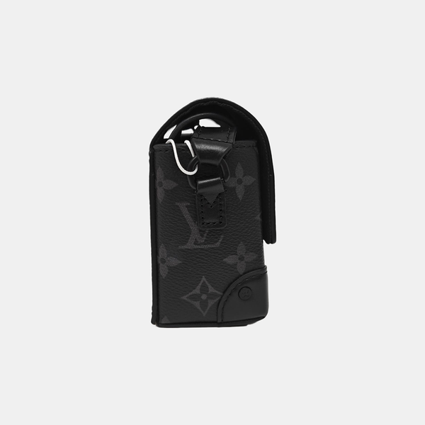 STEAMER Mini Monogram Coated Canvas Black