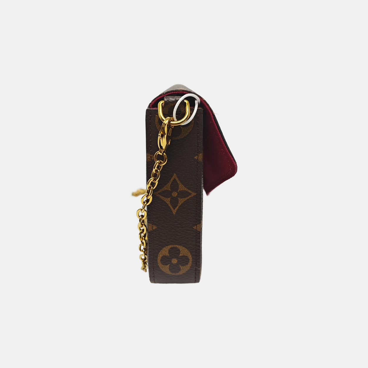 FÉLICIE Monogram Coated Canvas Brown