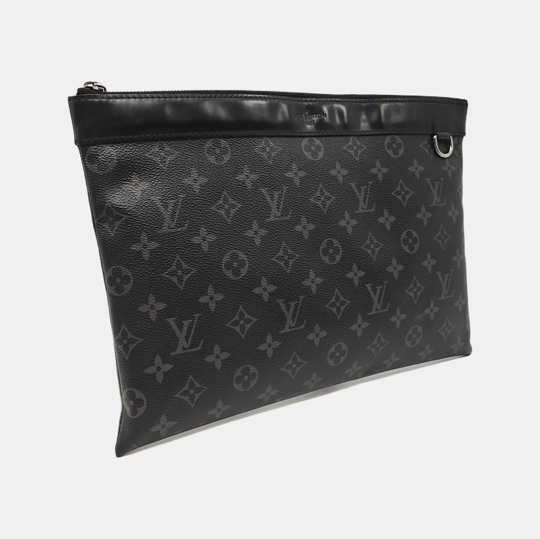 DISCOVERY Monogram Coated Canvas Black