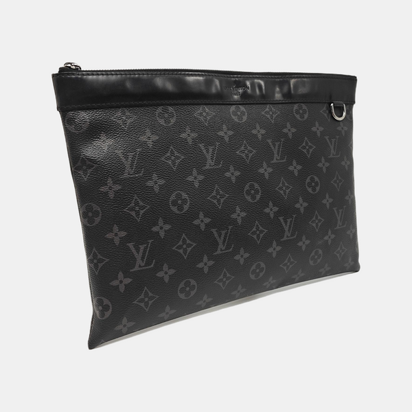 DISCOVERY Monogram Coated Canvas Black