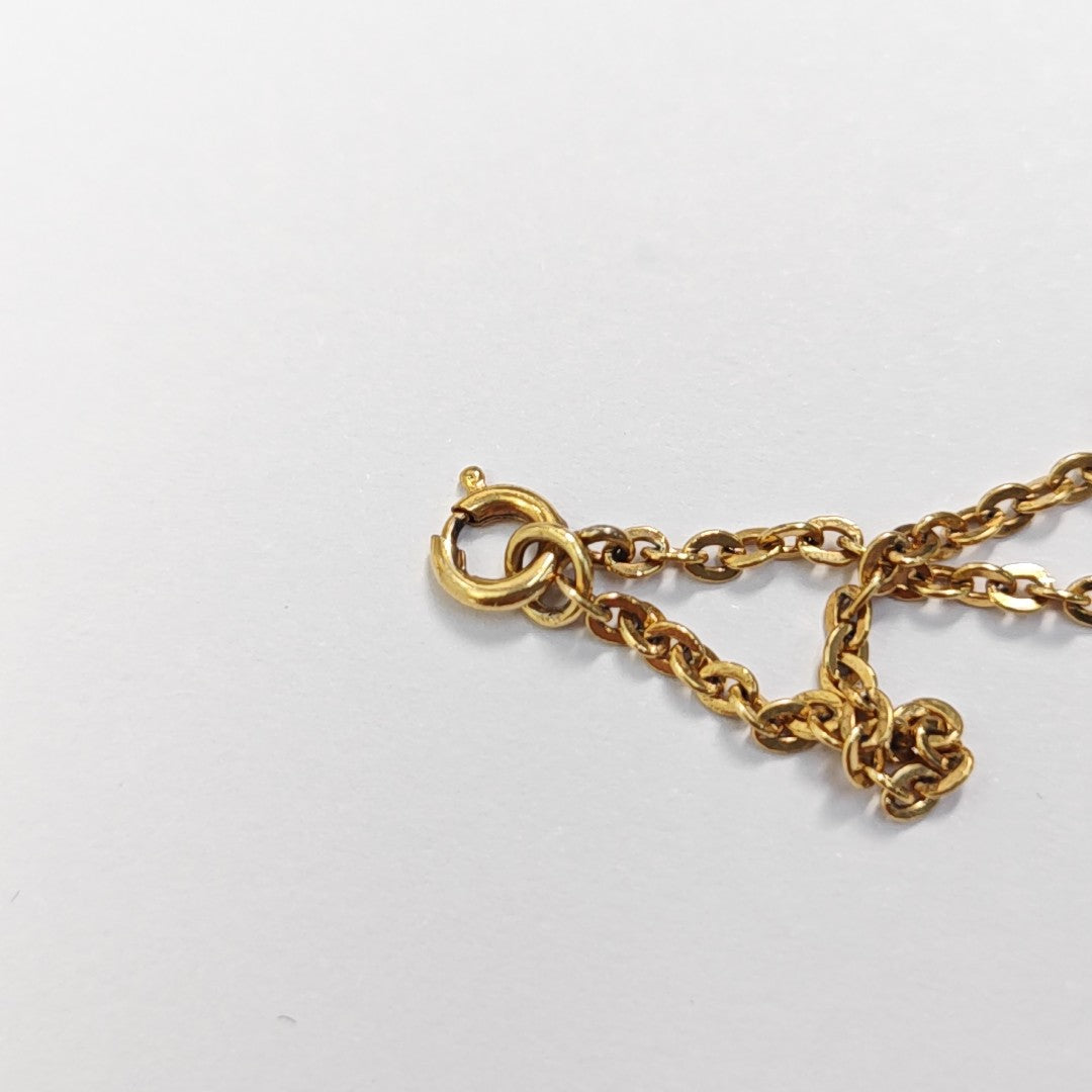 Dior Oblique Metal Gold Bracelet
