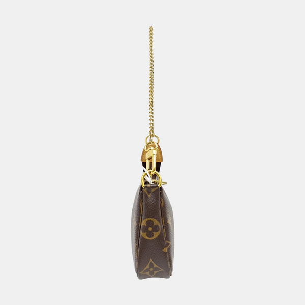 ACCESSOIRES Mini Monogram Coated Canvas Brown