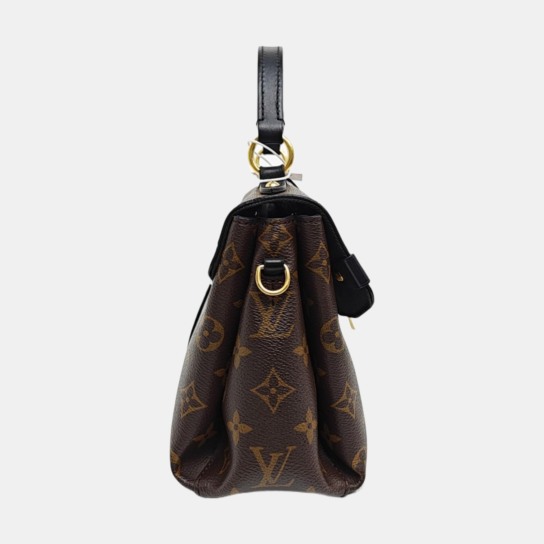 GEORGES BB Monogram Coated Canvas Brown
