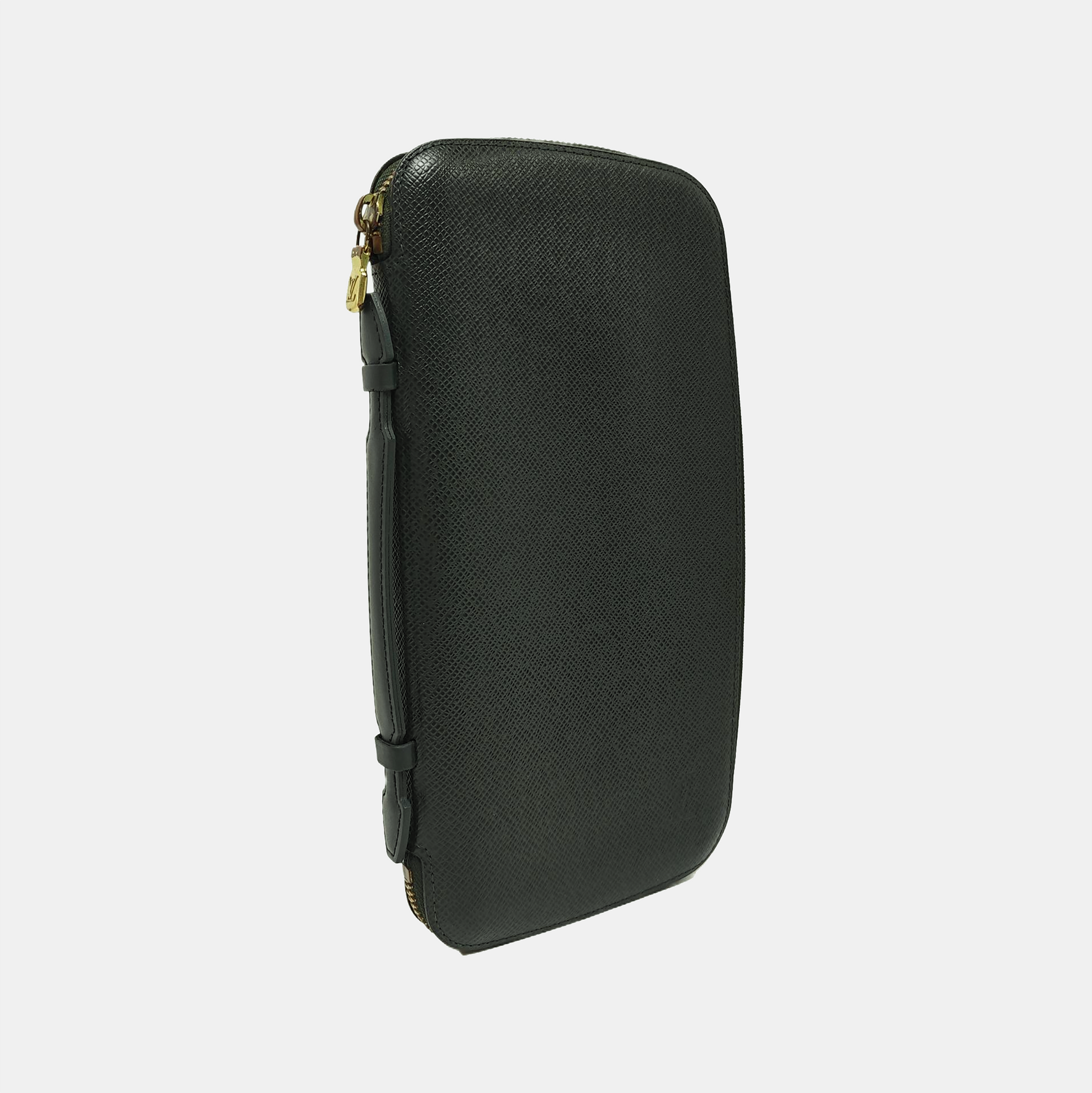 Calfskin Clutch Green