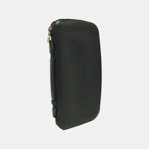 Calfskin Clutch Green