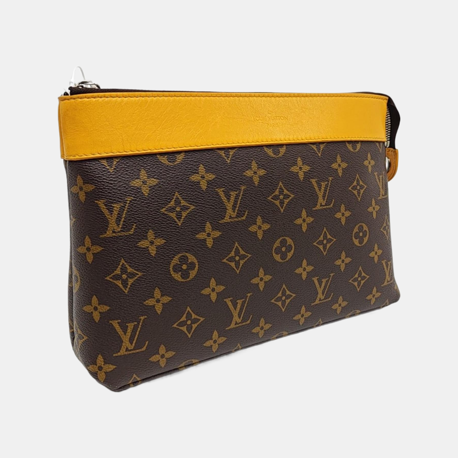 DAILY Monogram Coated Canvas Brown